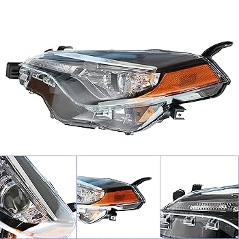 Amazon.com: munirater Headlight Assembly Replacement for